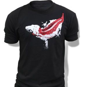 Black gargoyle gecko reptile tee shirt